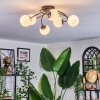Chehalis Plafoniera, Lampada a sfera Bianco, 6-Luci