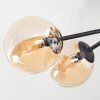 Chehalis Plafoniera, Lampada a sfera 18 cm Ambrato, 6-Luci
