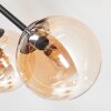 Chehalis Plafoniera, Lampada a sfera 18 cm Ambrato, 6-Luci