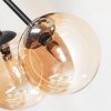Chehalis Plafoniera, Lampada a sfera 20 cm Ambrato, 6-Luci