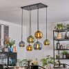 Koyoto Lampadario a sospensione, Lampada a sfera, Lampada a sospensione Blu, Oro, Verde, 6-Luci Koyoto Lampadario a sospensione, Lampada a sfera, Lampada a sospensione Blu, Oro, Verde, 6-Luci