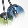 Chehalis Plafoniera, Lampada a sfera Blu, Verde, Chiaro, Ramato, 6-Luci