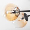 Chehalis Plafoniera, Lampada a sfera 55 cm Ambrato, Chiaro, 6-Luci