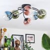 Chehalis Plafoniera, Lampada a sfera 56 cm Blu, Verde, Chiaro, Ramato, 6-Luci