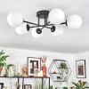 Chehalis Plafoniera, Lampada a sfera 55 cm Bianco, 6-Luci