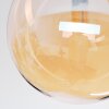 Chehalis Plafoniera, Lampada a sfera 34 cm Ambrato, 3-Luci