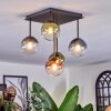 Chehalis Plafoniera, Lampada a sfera Blu, Verde, Chiaro, Ramato, 5-Luci