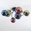 Chehalis Plafoniera, Lampada a sfera Blu, Verde, Ramato, 6-Luci