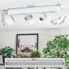 Narel Plafoniera, Faretto da soffitto LED Bianco, 4-Luci