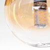 Chehalis Plafoniera, Lampada a sfera Ambrato, Chiaro, 5-Luci