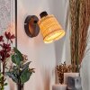 Lindberg Applique, Faretto da parete Nero, 1-Luce