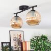 Gastor Plafoniera, Lampada a sfera Ambrato, 2-Luci