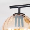 Koyoto Plafoniera, Lampada a sfera Ambrato, Chiaro, 2-Luci