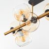 Koyoto Plafoniera, Lampada a sfera Oro, Nero, 8-Luci