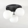 Chehalis Plafoniera, Lampada a sfera Bianco, 3-Luci