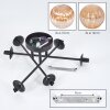 Chehalis Plafoniera, Lampada a sfera 55 cm Ambrato, 6-Luci