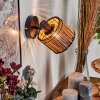 Cando Applique, Faretto da parete Nero, 1-Luce
