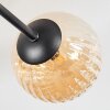 Chehalis Plafoniera, Lampada a sfera 60 cm Ambrato, 6-Luci