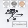 Chehalis Plafoniera, Lampada a sfera 62 cm Ambrato, Chiaro, Grigio fumo, 6-Luci