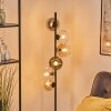 Koyoto Lampada a sfera, Lampada da terra 32 cm Ambrato, Chiaro, Grigio fumo, 6-Luci