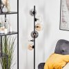 Koyoto Lampada a sfera, Lampada da terra 32 cm Ambrato, Chiaro, Grigio fumo, 6-Luci