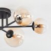 Chehalis Plafoniera, Lampada a sfera 62 cm Ambrato, Chiaro, 6-Luci