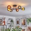 Chehalis Plafoniera, Lampada a sfera 51 cm Blu, Verde, Ramato, 6-Luci