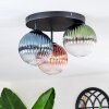 Chehalis Plafoniera, Lampada a sfera 33.5 cm Blu, Verde, Chiaro, Ramato, 3-Luci