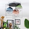 Chehalis Plafoniera, Lampada a sfera 33.5 cm Blu, Verde, Chiaro, Ramato, 3-Luci