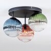 Chehalis Plafoniera, Lampada a sfera 33.5 cm Blu, Verde, Chiaro, Ramato, 3-Luci