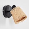 Lindberg Applique, Faretto da parete Nero, 1-Luce