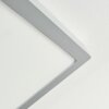 Finsrud Plafoniera, Panel LED Argento, 1-Luce