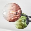 Chehalis Plafoniera, Lampada a sfera 55 cm Blu, Verde, Chiaro, Ramato, 6-Luci