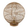 Globo HILDEGARD Lampada da tavolo Marrone, 1-Luce