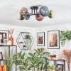 Chehalis Plafoniera, Lampada a sfera 60 cm Blu, Verde, Chiaro, Ramato, 6-Luci