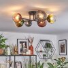 Chehalis Plafoniera, Lampada a sfera 60 cm Blu, Verde, Chiaro, Ramato, 6-Luci
