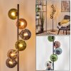 Gastor Lampada a sfera, Lampada da terra 34 cm Blu, Cromo, Verde, Ramato, Grigio fumo, 6-Luci