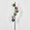 Gastor Lampada a sfera, Lampada da terra 34 cm Blu, Cromo, Verde, Ramato, Grigio fumo, 6-Luci