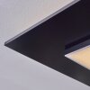 Barullu Plafoniera, Panel LED Nero, Bianco, 1-Luce