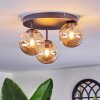 Chehalis Plafoniera, Lampada a sfera 30.5 cm Ambrato, 3-Luci