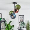 Koyoto Plafoniera, Lampada a sfera 31 cm Blu, Verde, Ramato, 4-Luci