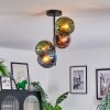 Koyoto Plafoniera, Lampada a sfera 31 cm Blu, Verde, Ramato, 4-Luci