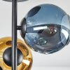 Koyoto Plafoniera, Lampada a sfera 31 cm Blu, Oro, Verde, 4-Luci