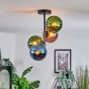 Gastor Plafoniera, Lampada a sfera 32 cm Blu, Verde, Ramato, 4-Luci