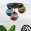 Chehalis Plafoniera, Lampada a sfera 30 cm Blu, Verde, Ramato, 3-Luci