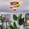 Chehalis Plafoniera, Lampada a sfera 30 cm Blu, Verde, Ramato, 3-Luci