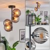 Koyoto Plafoniera, Lampada a sfera 31 cm Grigio fumo, 4-Luci Koyoto Plafoniera, Lampada a sfera 31 cm Grigio fumo, 4-Luci