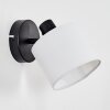 Alsen Applique, Faretto da parete Nero, 1-Luce