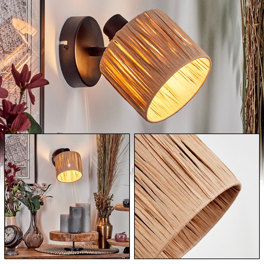 Granja Applique, Faretto da parete Nero, 1-Luce main product photo