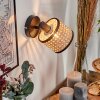 Ramila Applique, Faretto da parete Nero, 1-Luce
